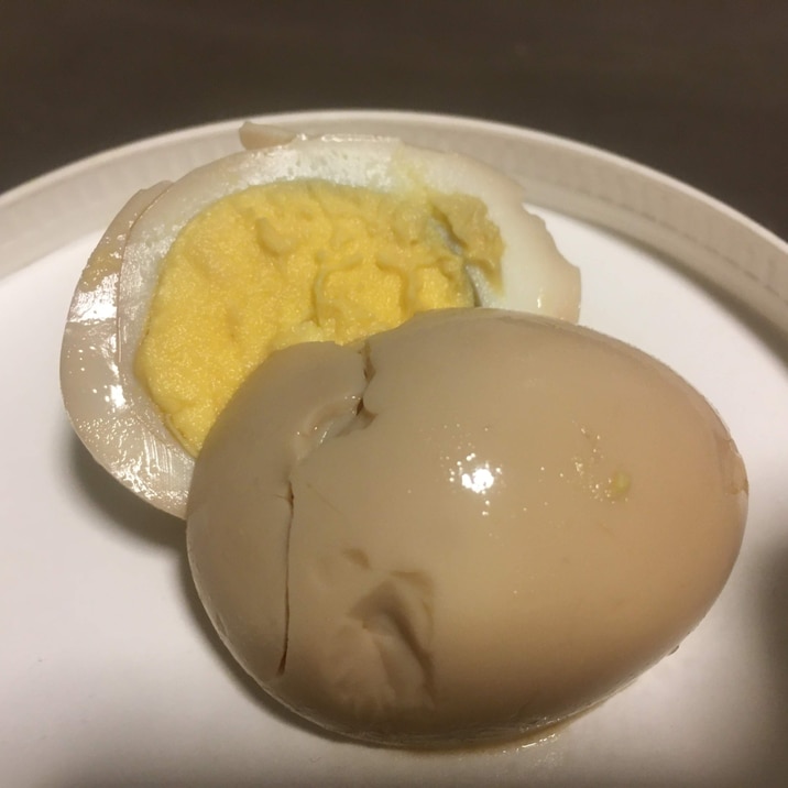 納豆のたれで、味玉